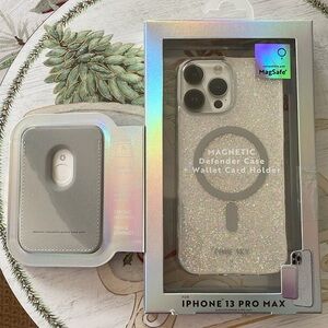 MagSafe iPhone 13 PRO MAX protective case and wallet